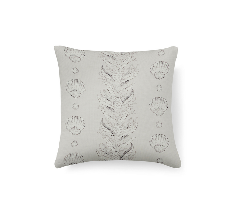 Atlantis Stripe Dove Cushion