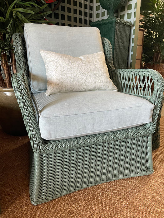 Kitts Outdoor Armchair in Caribbean Green