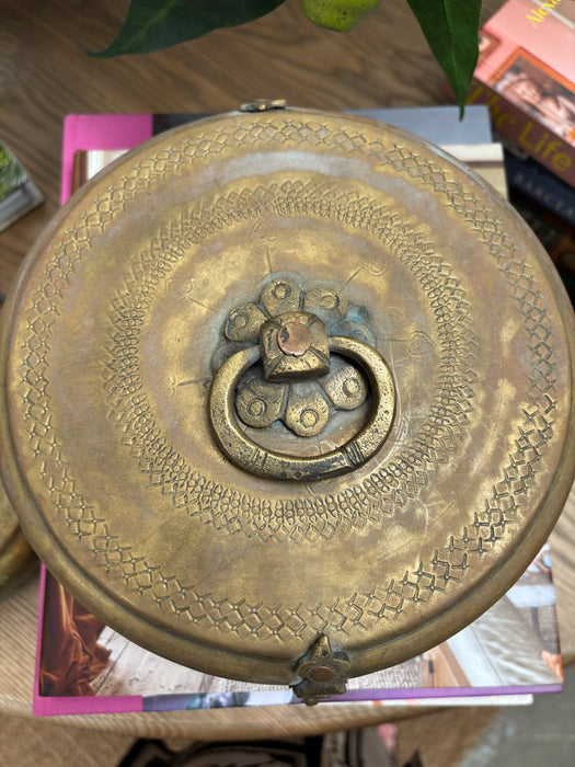 Brass Chapati Box - Small