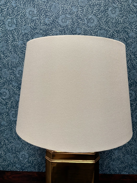 Large Ivory Custom Lampshade