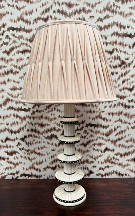 Raja Hand-carved Bone Lamp (Pair Available)