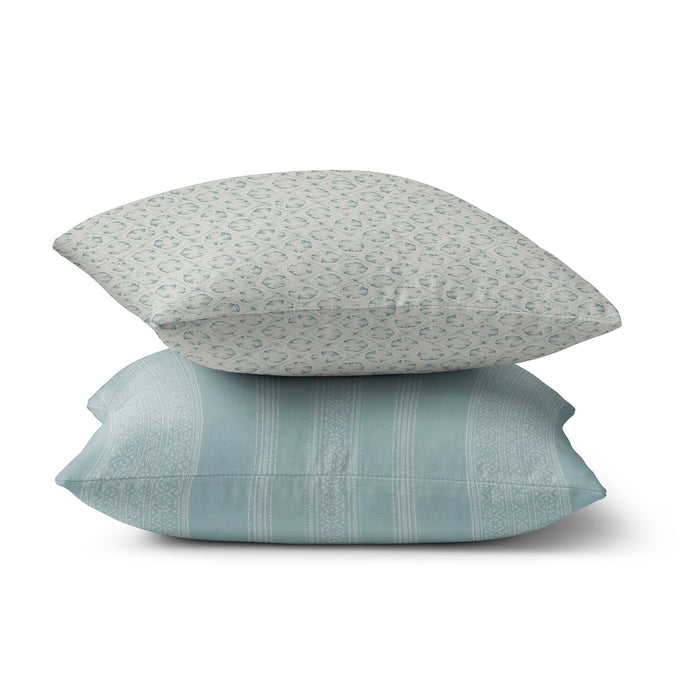 Thera Reverse Aquamarine Cushion