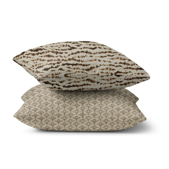 Panier Teak/Almond Cushion