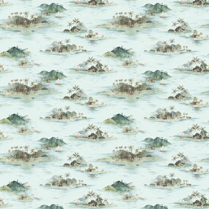 Sargasso Aquamarine Wallpaper