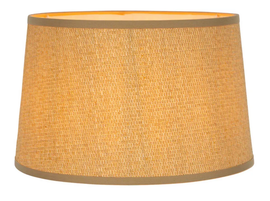 Extra Large Natural Paper Weave Lampshade