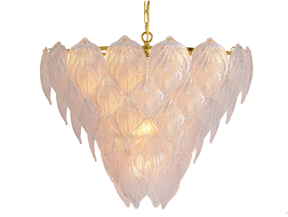 Angelica Large Chandelier in Antique Brass