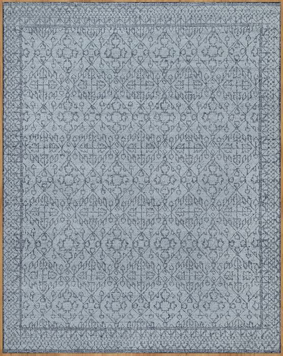 Amara Super-Soft Luxe Hand-Woven Boucle Rug - Sapphire/Indigo - 244 x 305cm