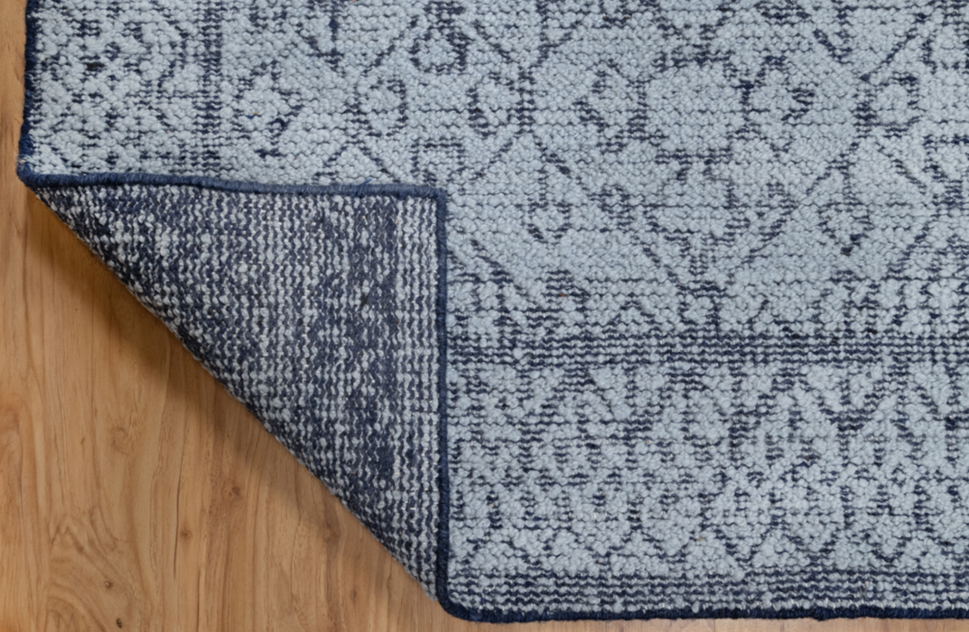 Amara Super-Soft Luxe Hand-Woven Boucle Rug - Sapphire/Indigo - 244 x 305cm