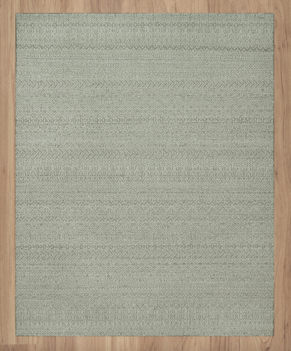 Sundara Super-Soft Luxe Hand-Woven Boucle Rug - Celadon/Olive