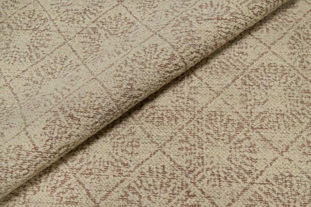 Pareo Super-Soft Luxe Hand-Woven Boucle Rug - Terracotta/Plaster