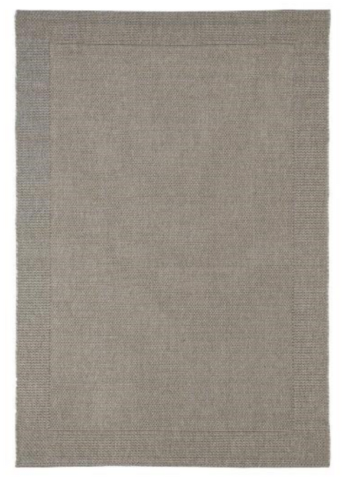 Pavilion Medium Stone Natural Indoor/Outdoor Sisal Look Rug 200cm x 290cm