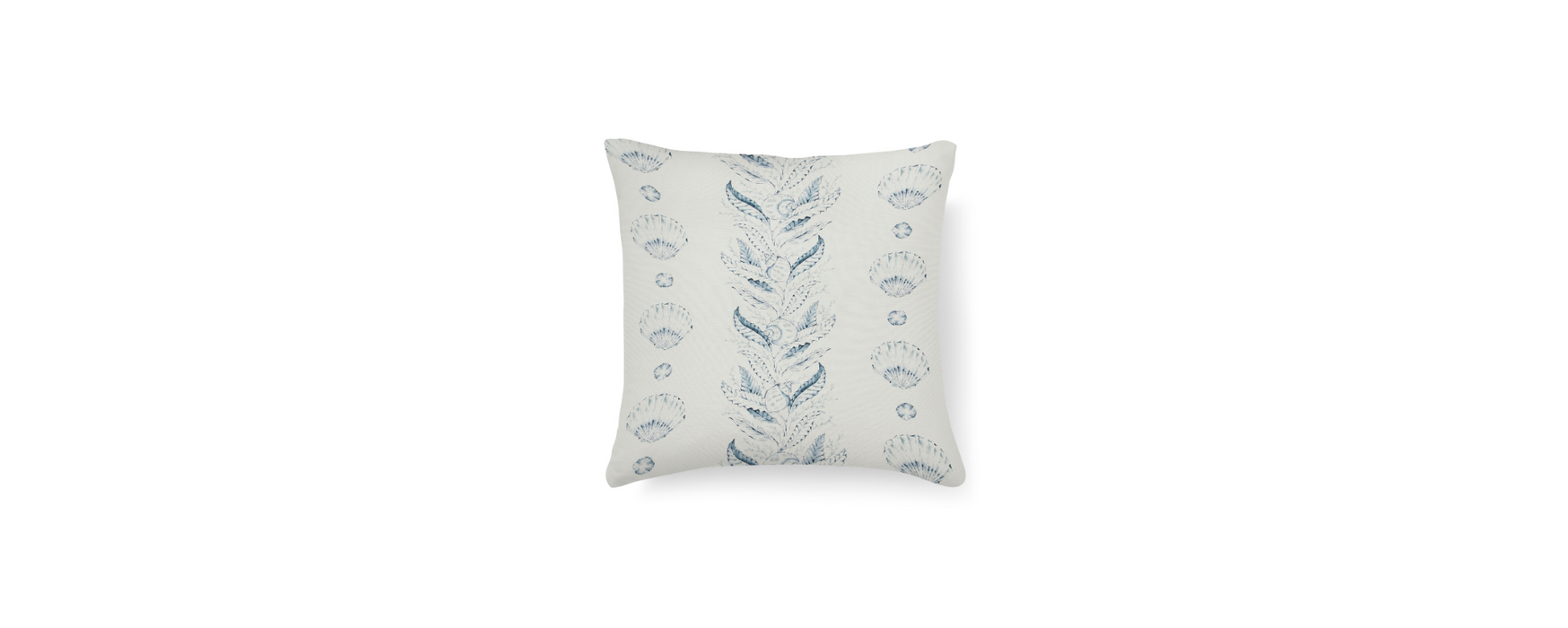 Atlantis Stripe Sapphire Cushion